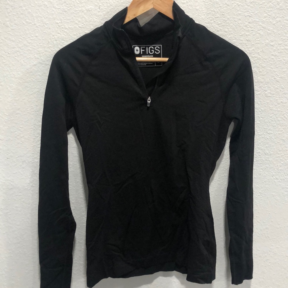 Figs Salta Seamless half zip